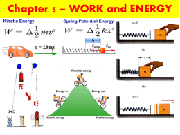 5.1 Work and Power