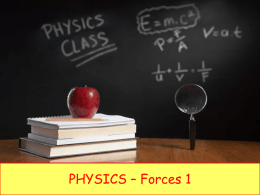 What is a force? - iGCSE Science Courses