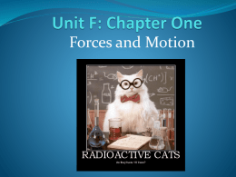 Modified Chapter One, Unit F