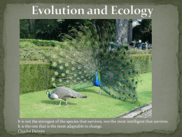 Ecology and Evolution Evolution, Ecology, and Biodiversity_2x
