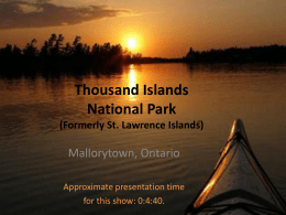 St Lawrence Islands National Park