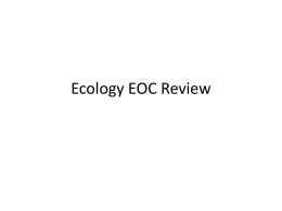 Ecology EOC Review
