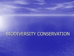 gp 6 biodiversity conservation