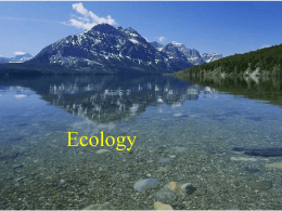 Ecosystem Ecology - Tacoma Community College