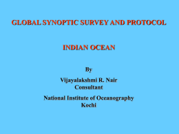 Nair_- Indian Ocean survey and protocol