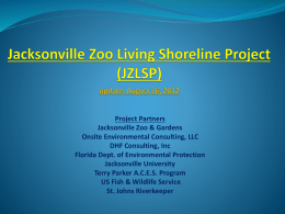 Jacksonville Zoo Living Shoreline January 2012