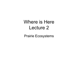 WhereIsHere1 - Prairie Ecosystems