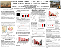 The Role of Anthropogenic Fire and Livestock Grazing in