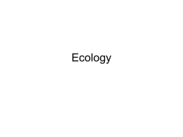 Ecology - Port Washington School District