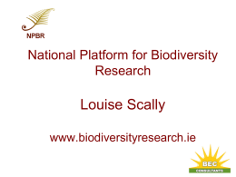 National Platform for Biodiversity Research