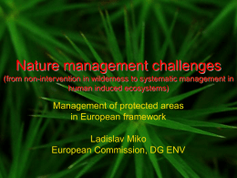 L. Miko, EC - Natura 2000