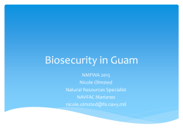Biosecurity in Guam