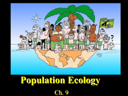Population Dynamics Miller 11th Edition Chapter 10