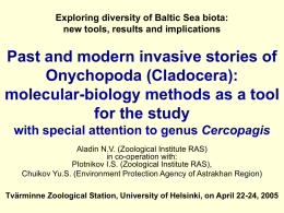 Past and modern invasive stories of Onychopoda (Cladocera):