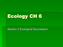 Ecology CH 6