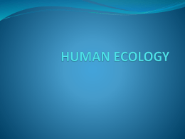 HUMAN ECOLOGY - Great Neck School District