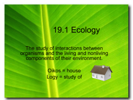 Ecology - Downey Unified School District