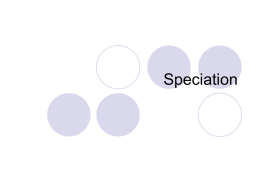 Speciation - Building Directory
