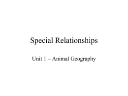 Special Relationships - Woodland Hills School District