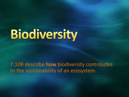 Biodiversity - This is Worley Science