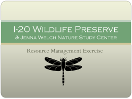 I-20 Wildlife Preserve & Jenna Welch Nature Study Center