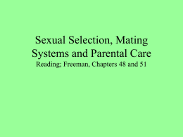 Mating Systems