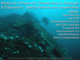 Reefs out of Plymouth (`Prawle Point to