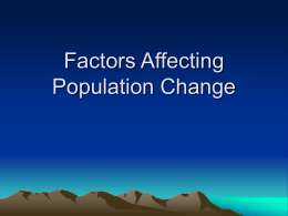 Population Factors