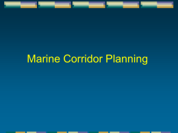 Marine Corridor Planning