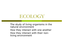 ecology - Moeller