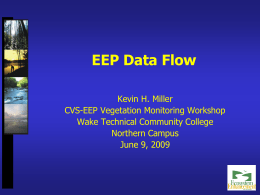 EEP Data Flow – Kevin Miller