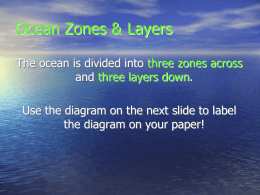 30.Ocean Zones & Layers