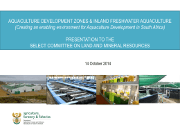 Aquaculture Development Zone