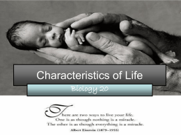 BioUT.4.1.Characteristics of Life