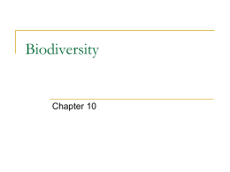 Biodiversity PPT