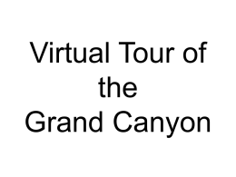 Virtual Tour of the Grand Canyon