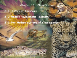 Chapter 18-Classification