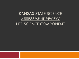 Kansas State Assessment Review