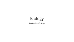 Biology - Lemon Bay High School