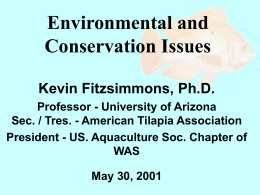 Environmental and Conservation