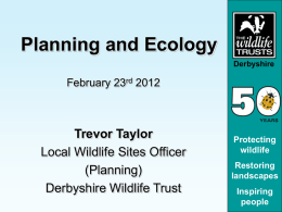 Ecology and Planning