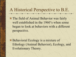 Introduction to Behaviors