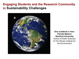 Engaging Students and the Research Community in
