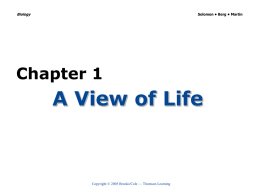 View of Life - Biology Junction