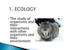 ecology - Algonac Community Schools