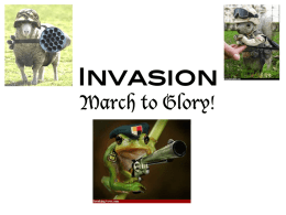 Invasion: March to Glory!