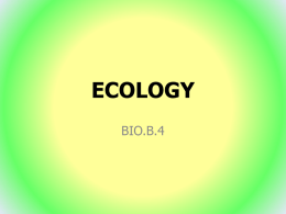 Notes Ecology BIO.B.4