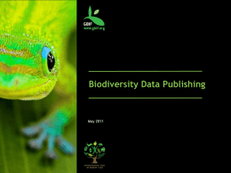 - Global Biodiversity Information Facility