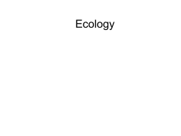 Ecology - Cobb Learning