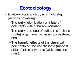 2061-2008 ecotoxicology under